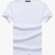 Cotton Round Neck White T-Shirt