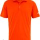 Cotton Polo Orange T-Shirt